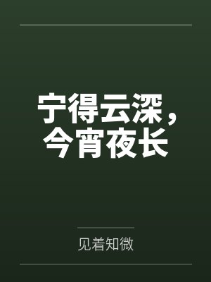商宁贺银霜宁得云深，今宵夜长